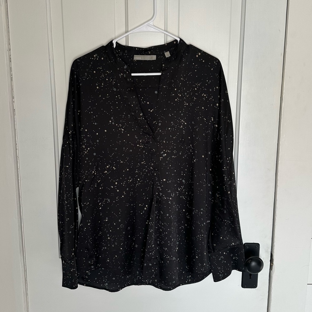 Vince Printed Button-Up - image 1